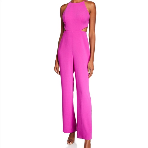 Aidan Mattox Pants - 🔥Aidan Mattox crepe cutout jumpsuit🔥🔥🔥